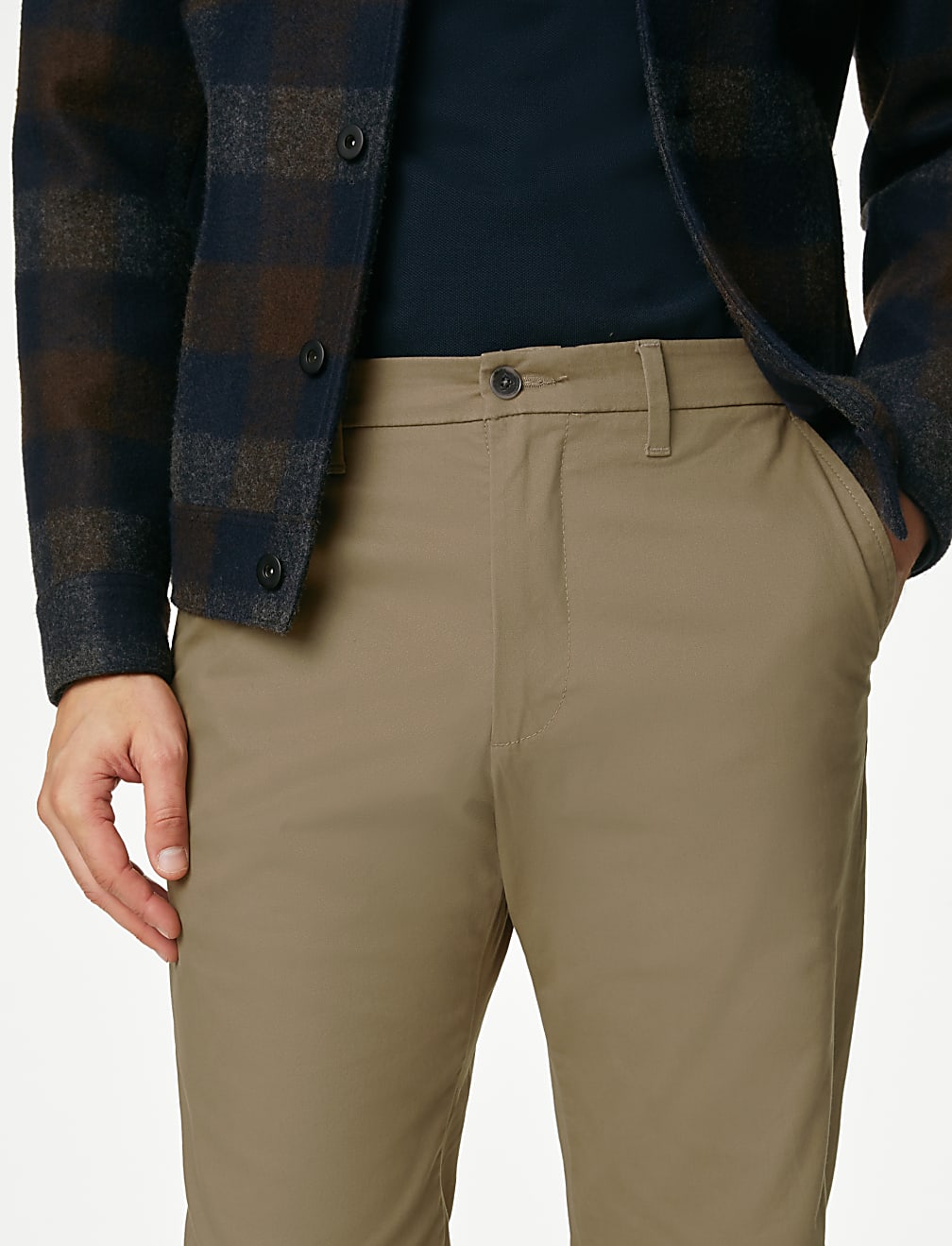 Regular Fit Stretch Chino