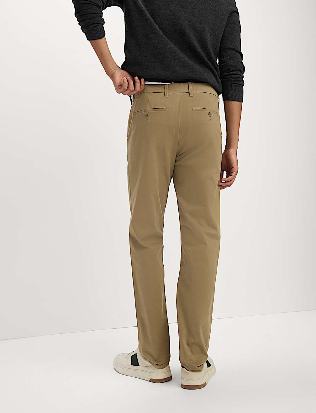 Regular Fit Stretch Chino