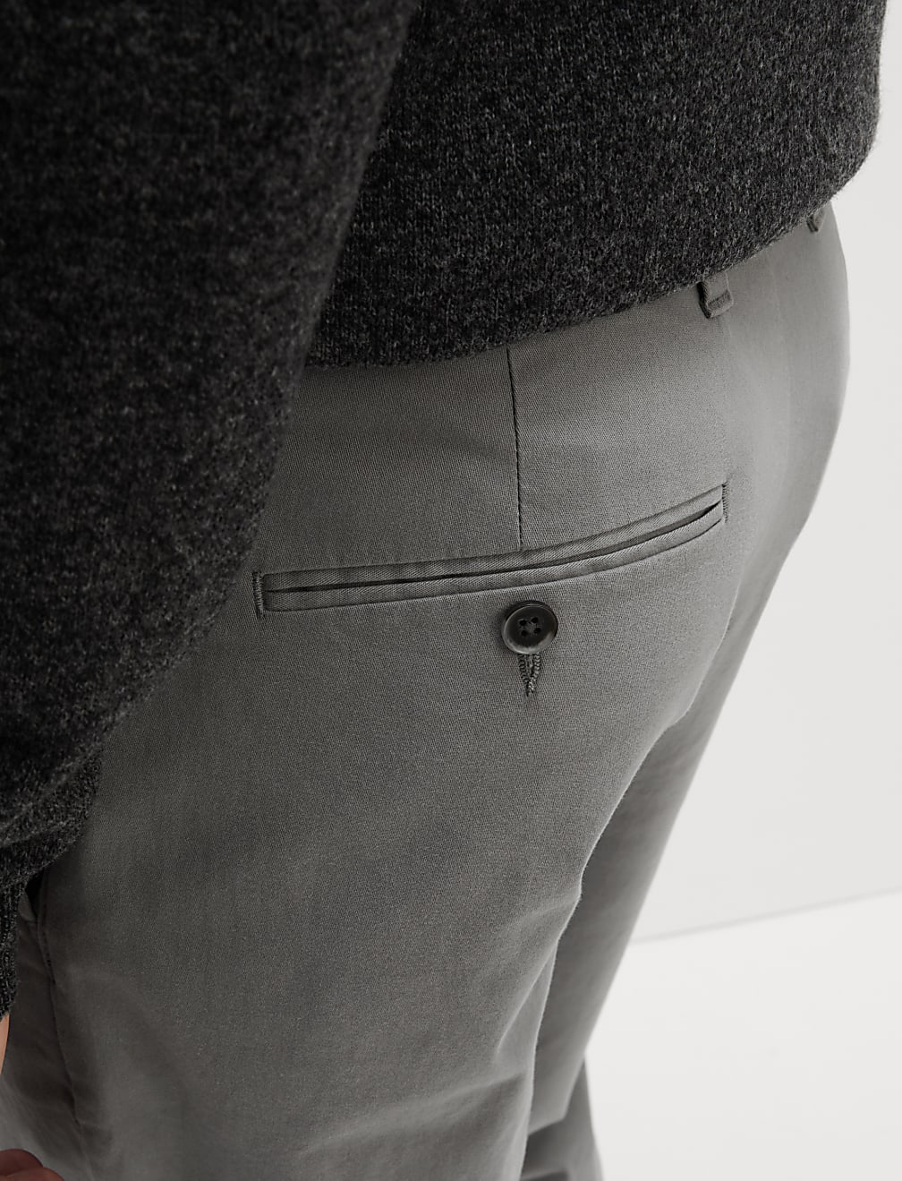 Regular Fit Stretch Chino