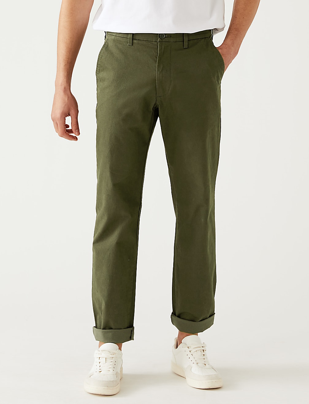 Regular Fit Stretch Chino