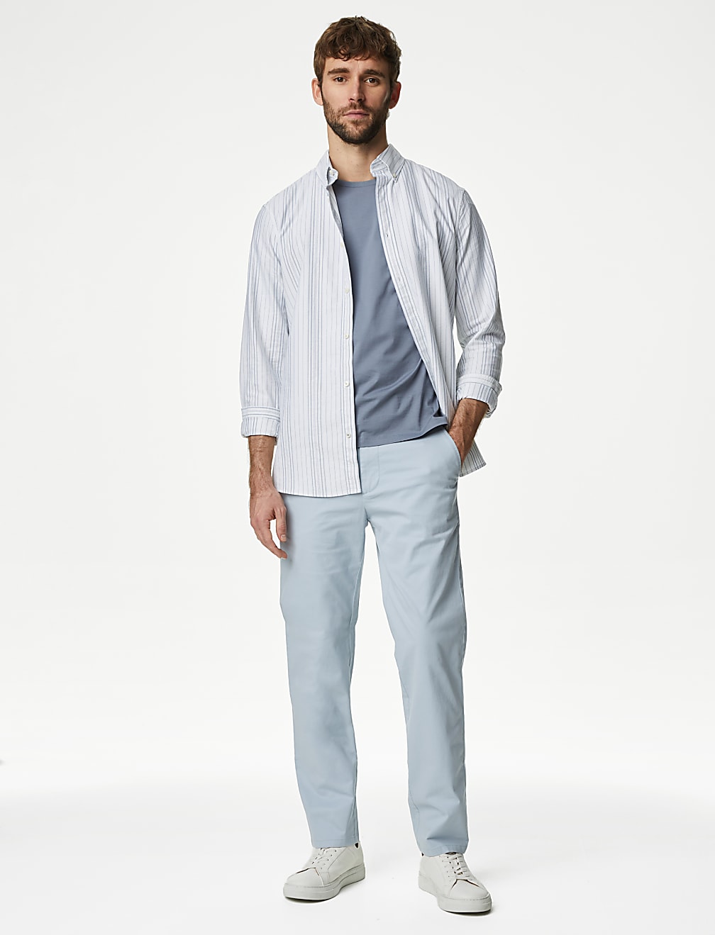 Regular Fit Stretch Chino