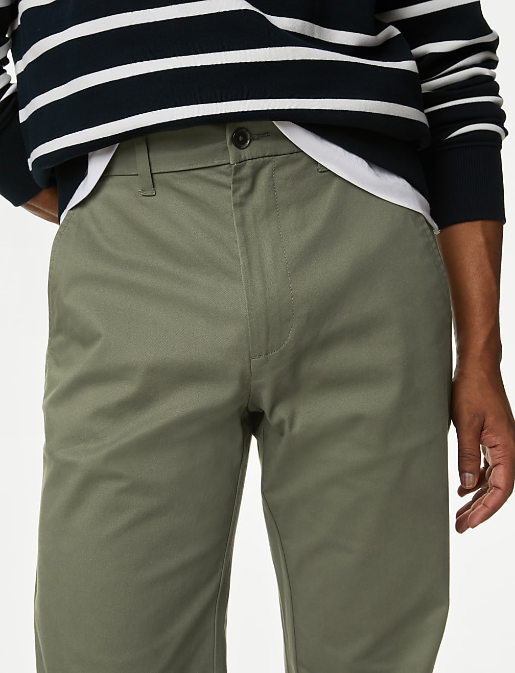 Regular Fit Stretch Chino