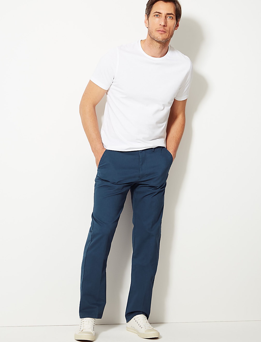 Regular Fit Stretch Chino