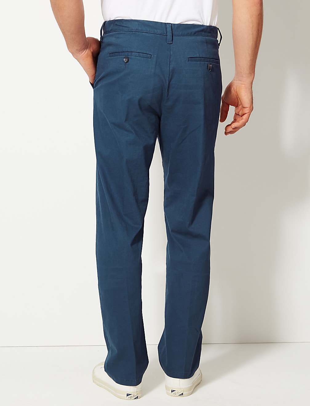 Regular Fit Stretch Chino