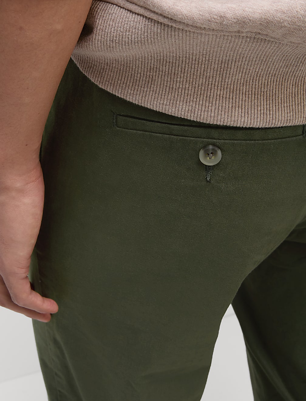 Regular Fit Stretch Chino