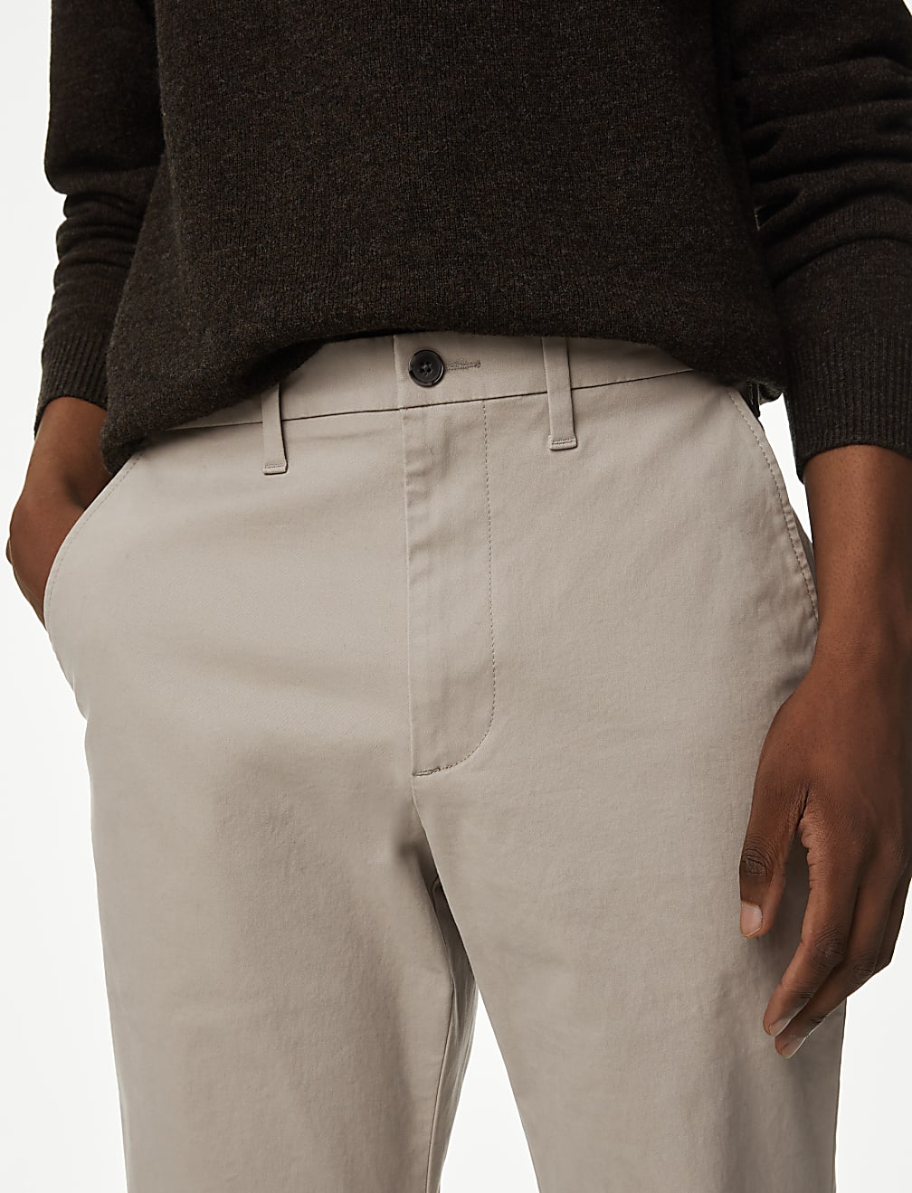 Regular Fit Stretch Chino