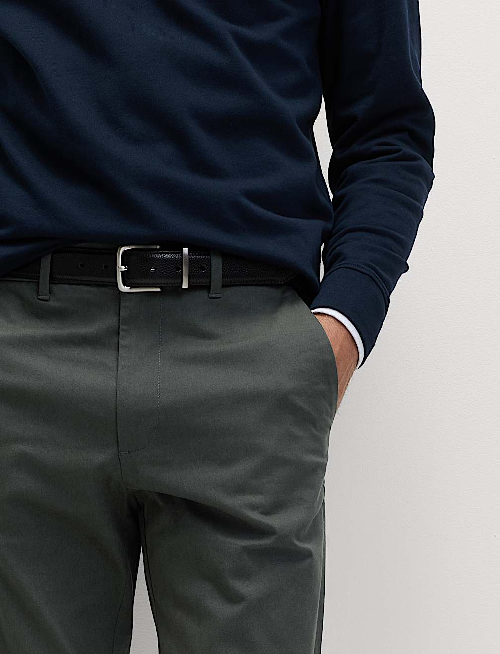 Regular Fit Stretch Chinos