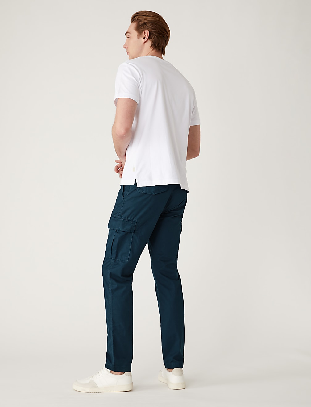 Tapered Fit Lightweight Cargo Trousers