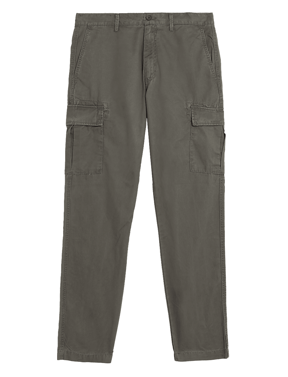 Tapered Fit Lightweight Cargo Trousers