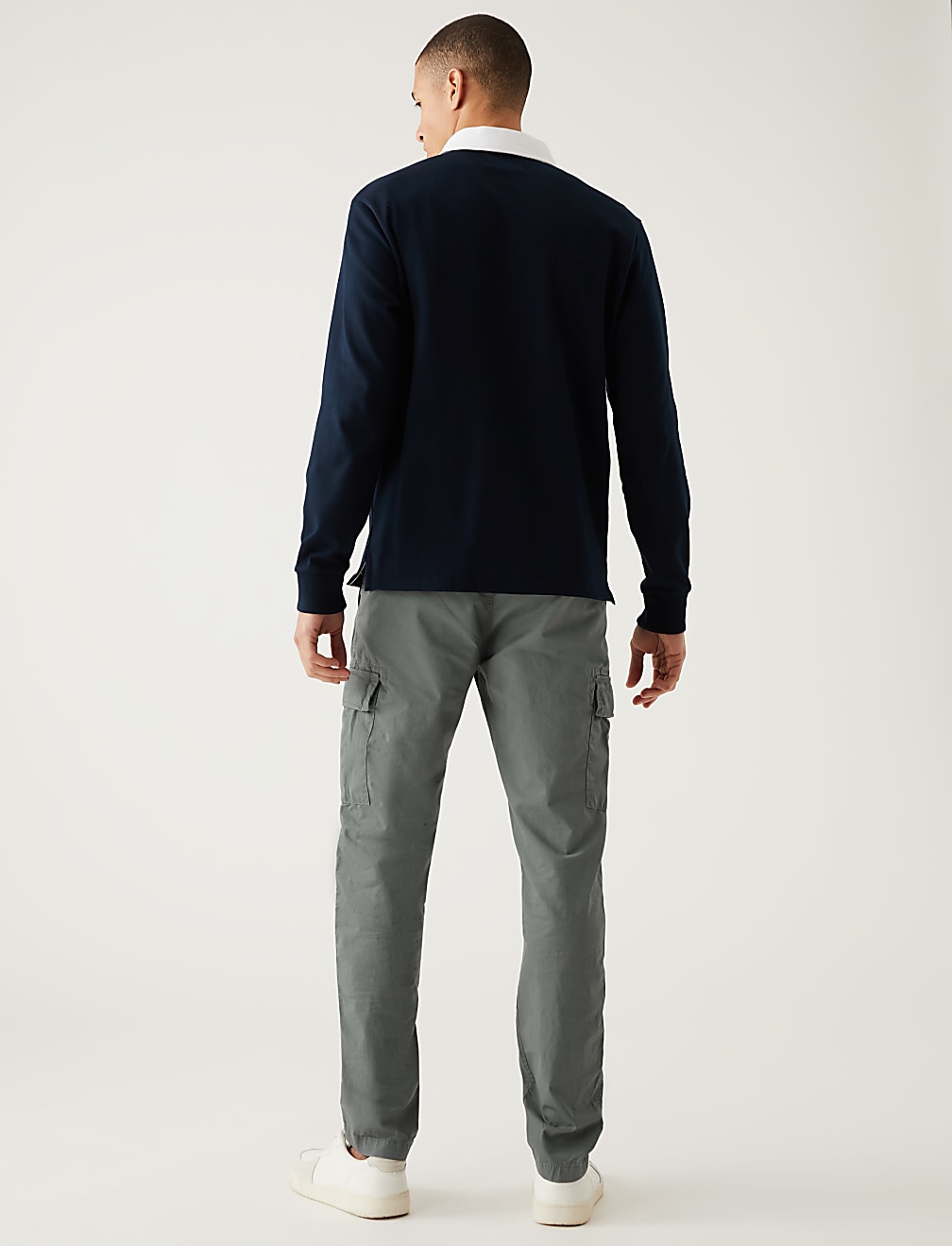 Tapered Fit Lightweight Cargo Trousers