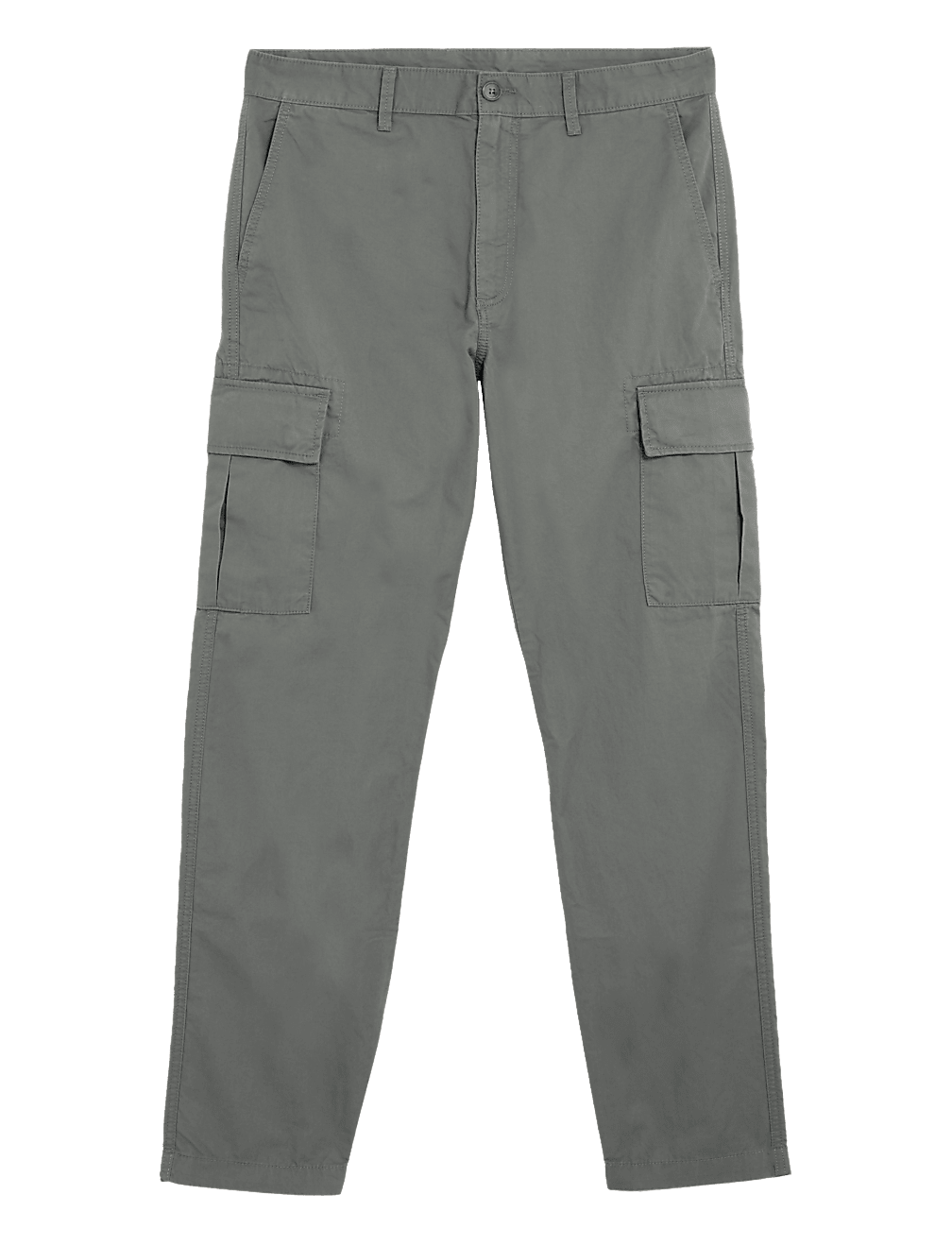 Tapered Fit Lightweight Cargo Trousers