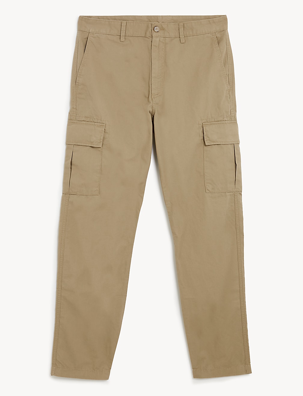 Tapered Fit Lightweight Cargo Trousers
