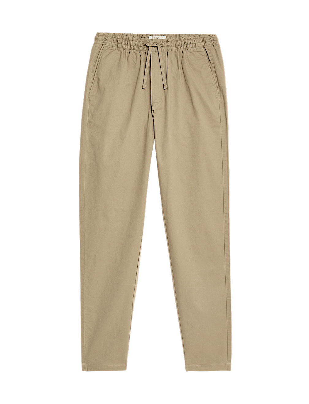 Tapered Fit Elasticated Waist Trousers