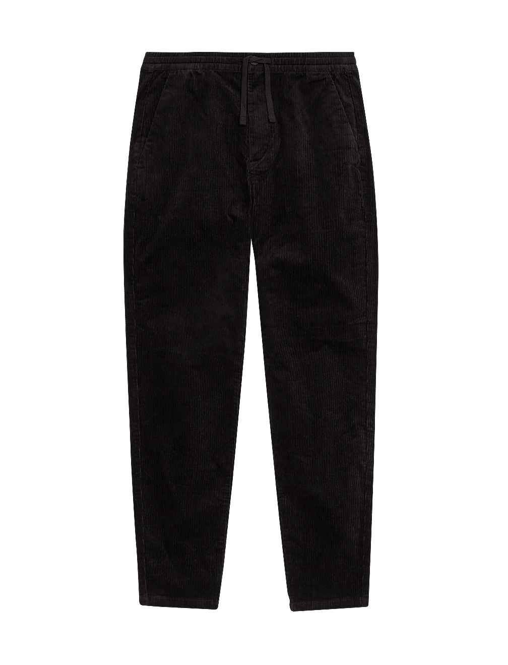 Tapered Fit Elasticated Waist Corduroy Trousers