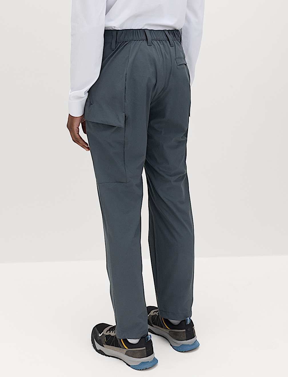 Straight Fit Technical Cargo Trousers