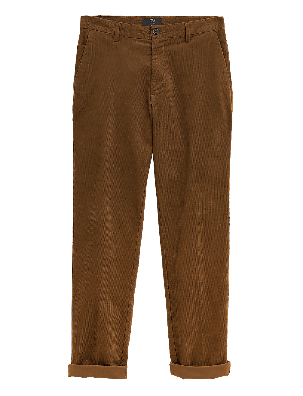 Regular Fit Corduroy Stretch Trousers