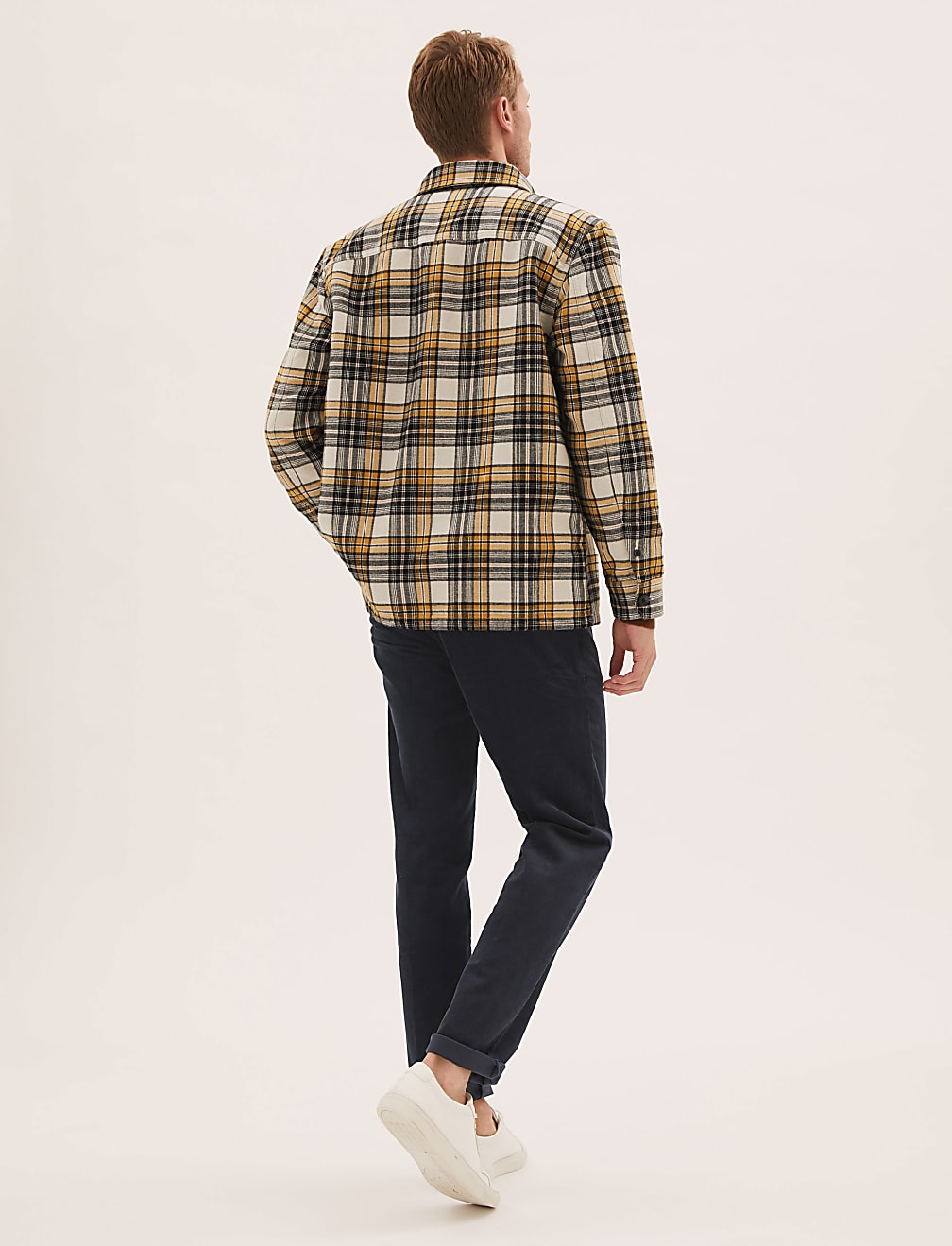 Regular Fit Corduroy Stretch Trousers