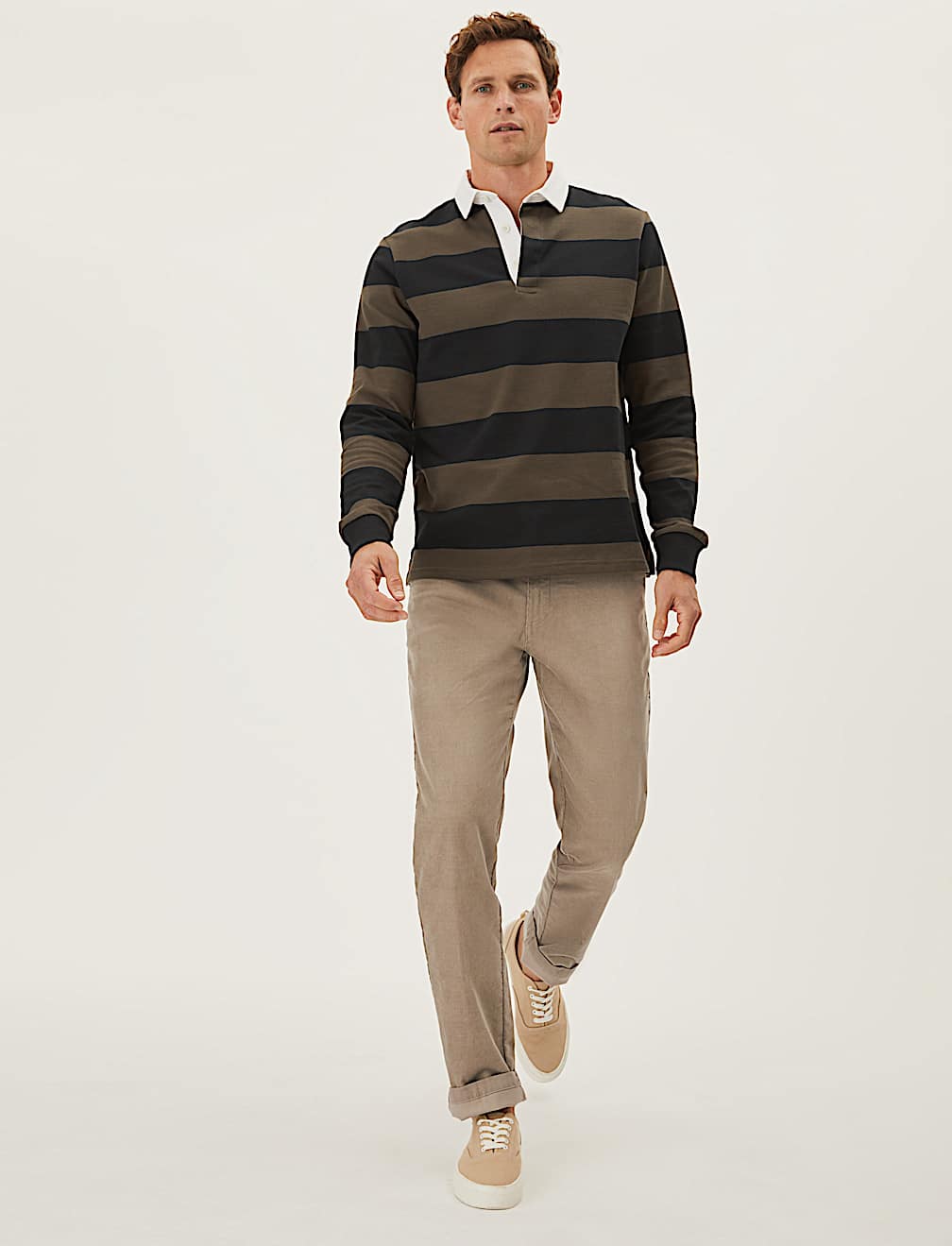 Regular Fit Corduroy Chinos