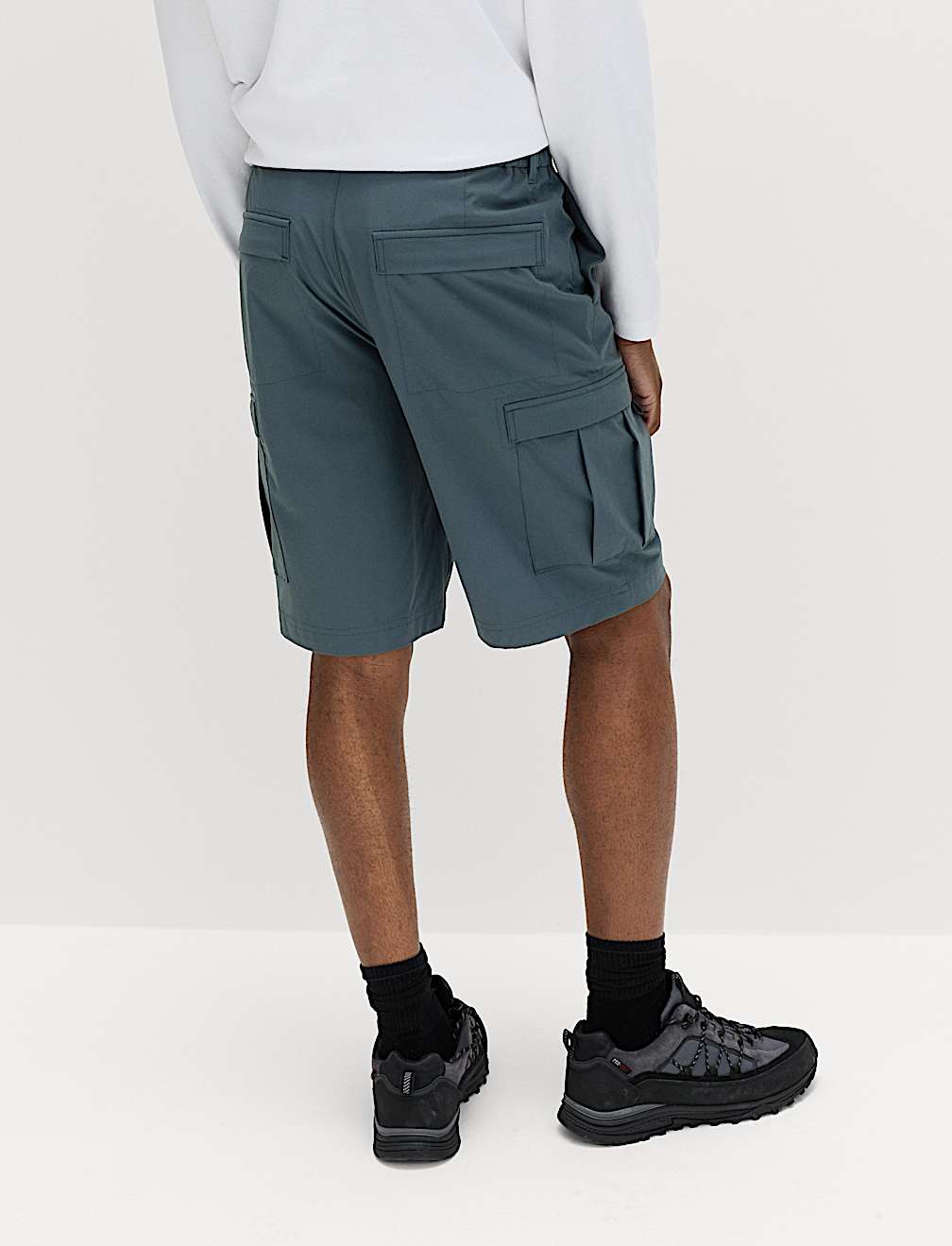 Straight Fit Cargo Shorts