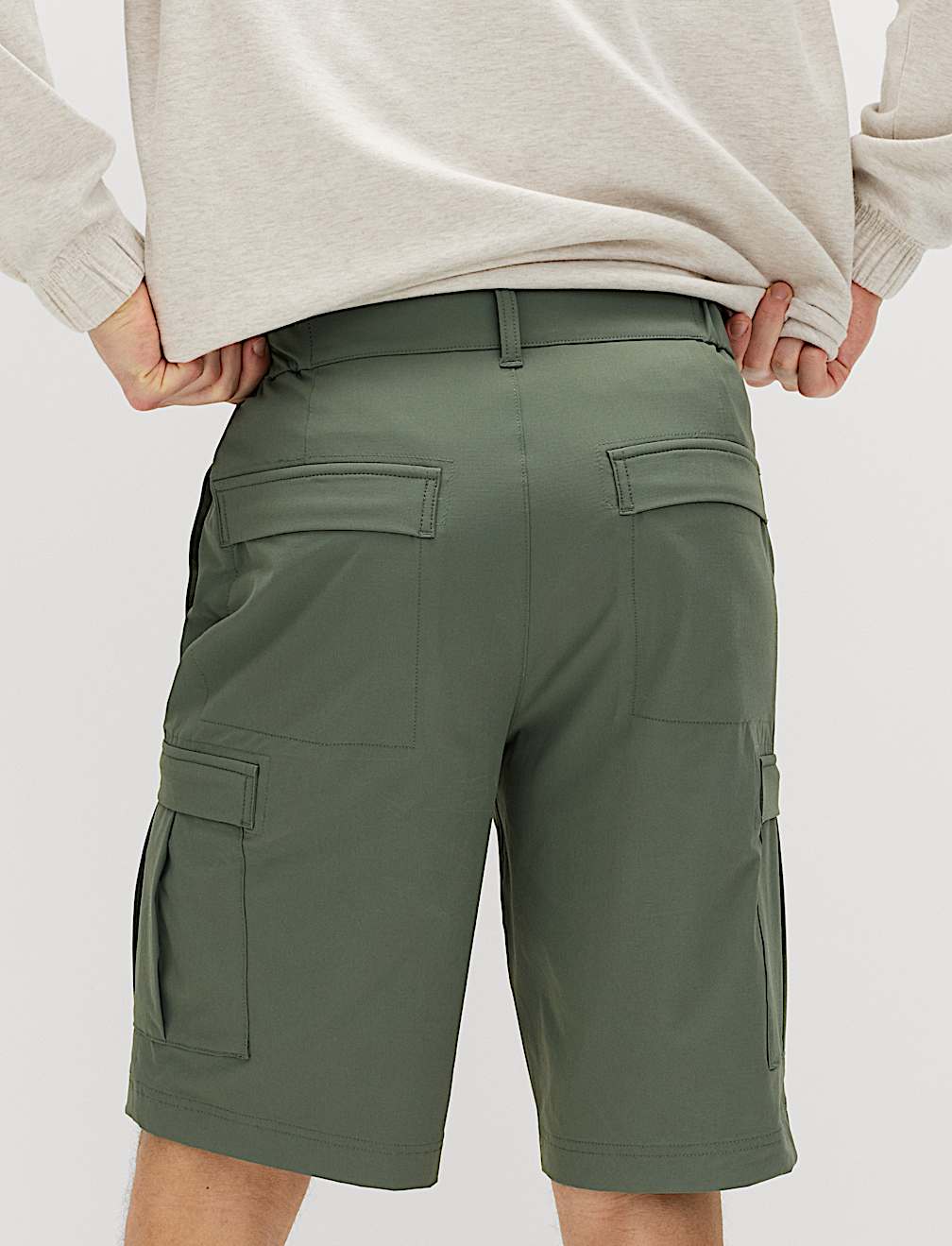 Straight Fit Cargo Shorts