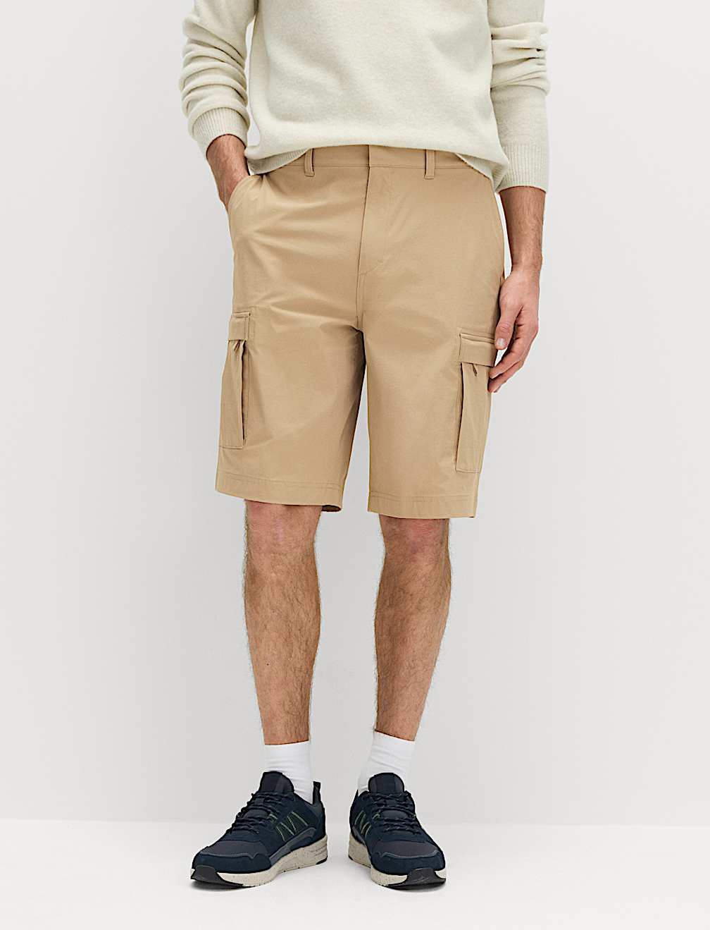 Straight Fit Cargo Shorts
