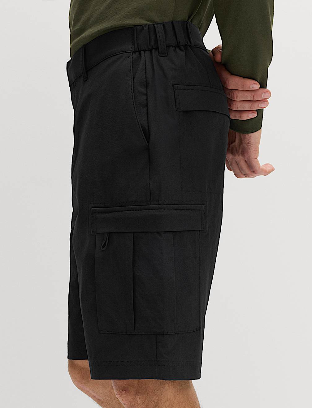 Straight Fit Cargo Shorts