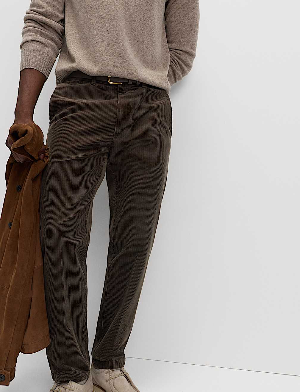 Regular Fit Luxury Cord Chino