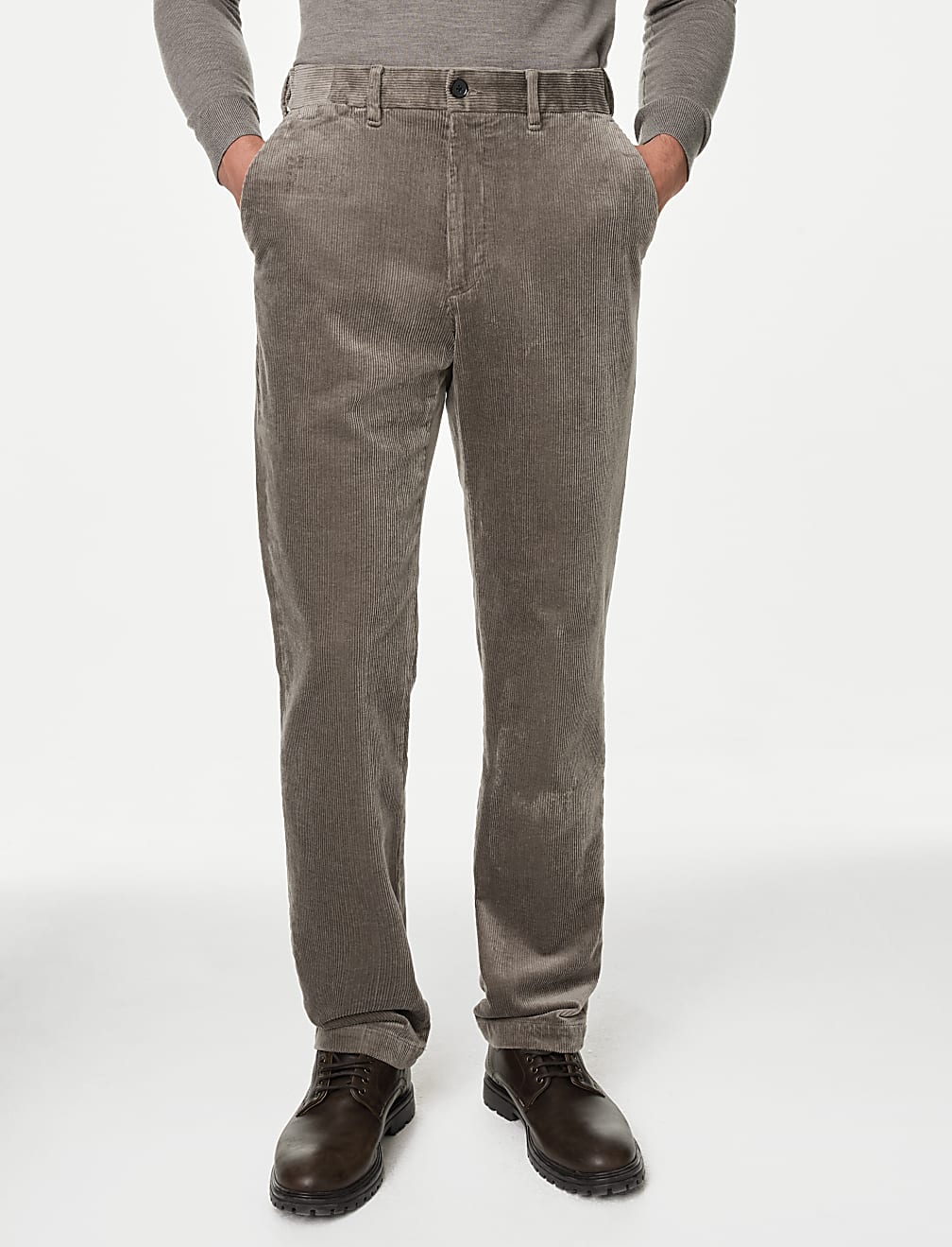 Regular Fit Luxury Corduroy Trouser