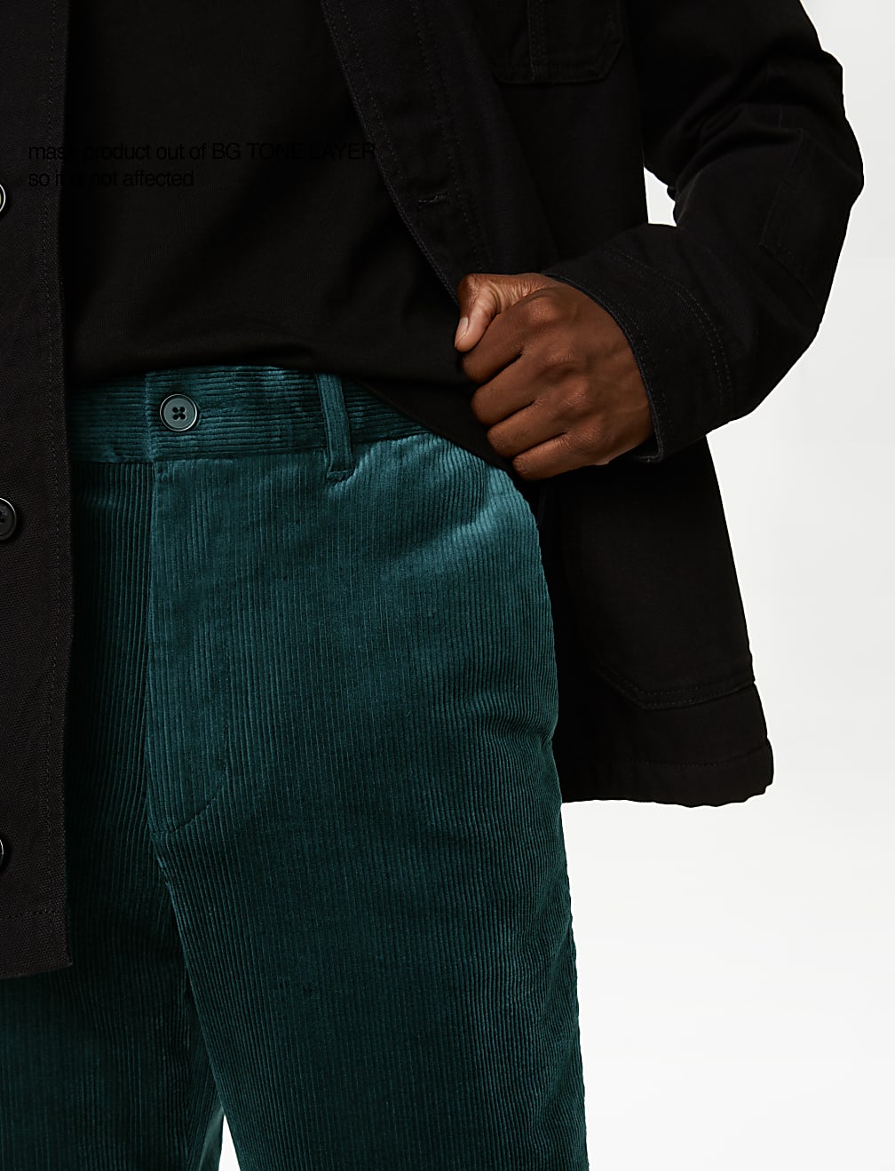 Regular Fit Luxury Corduroy Trouser