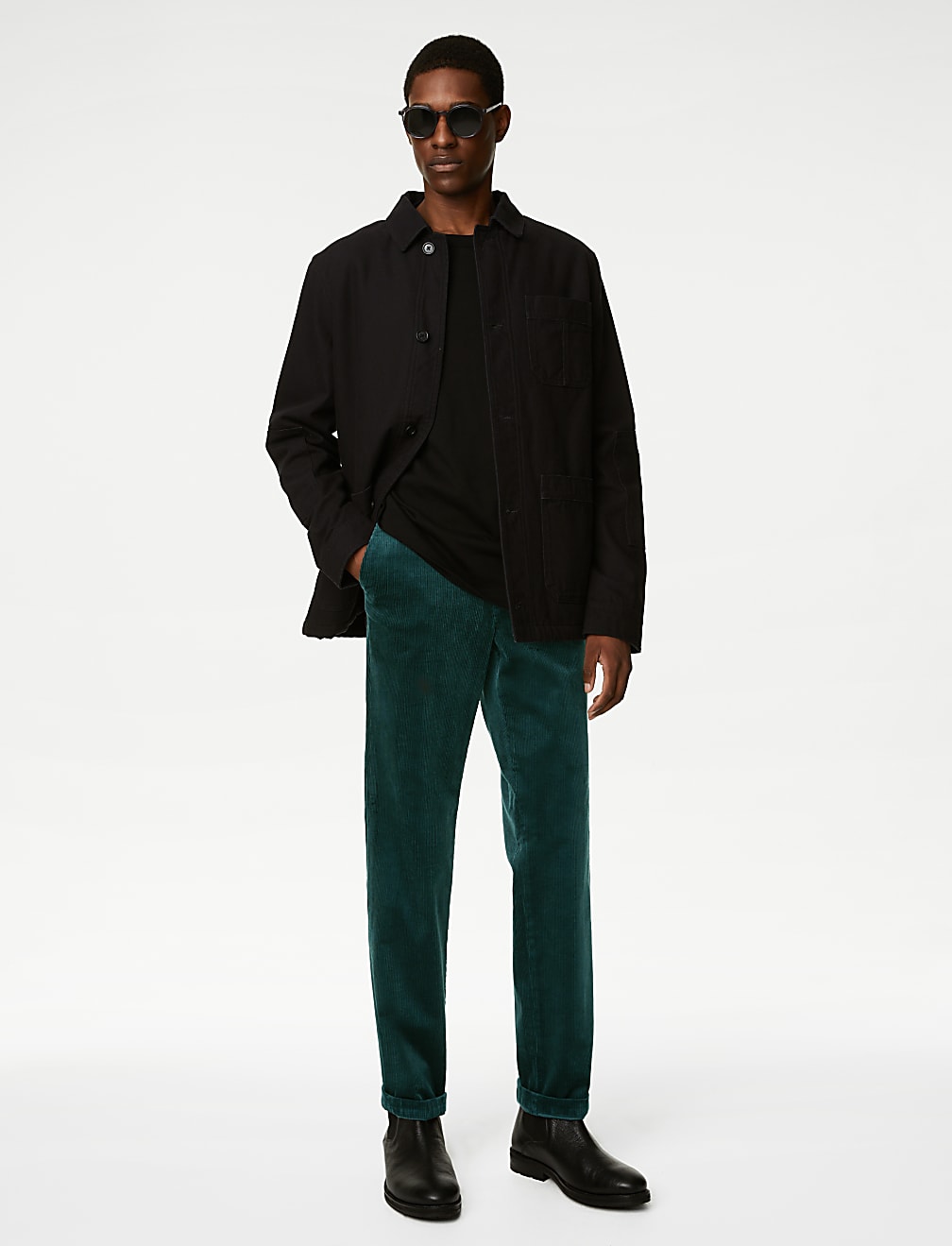 Regular Fit Luxury Corduroy Trouser