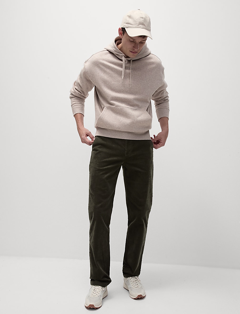 Regular Fit Corduroy Chinos