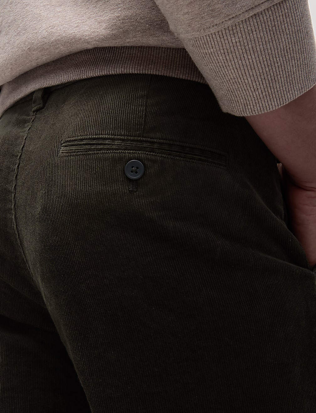 Regular Fit Corduroy Chinos