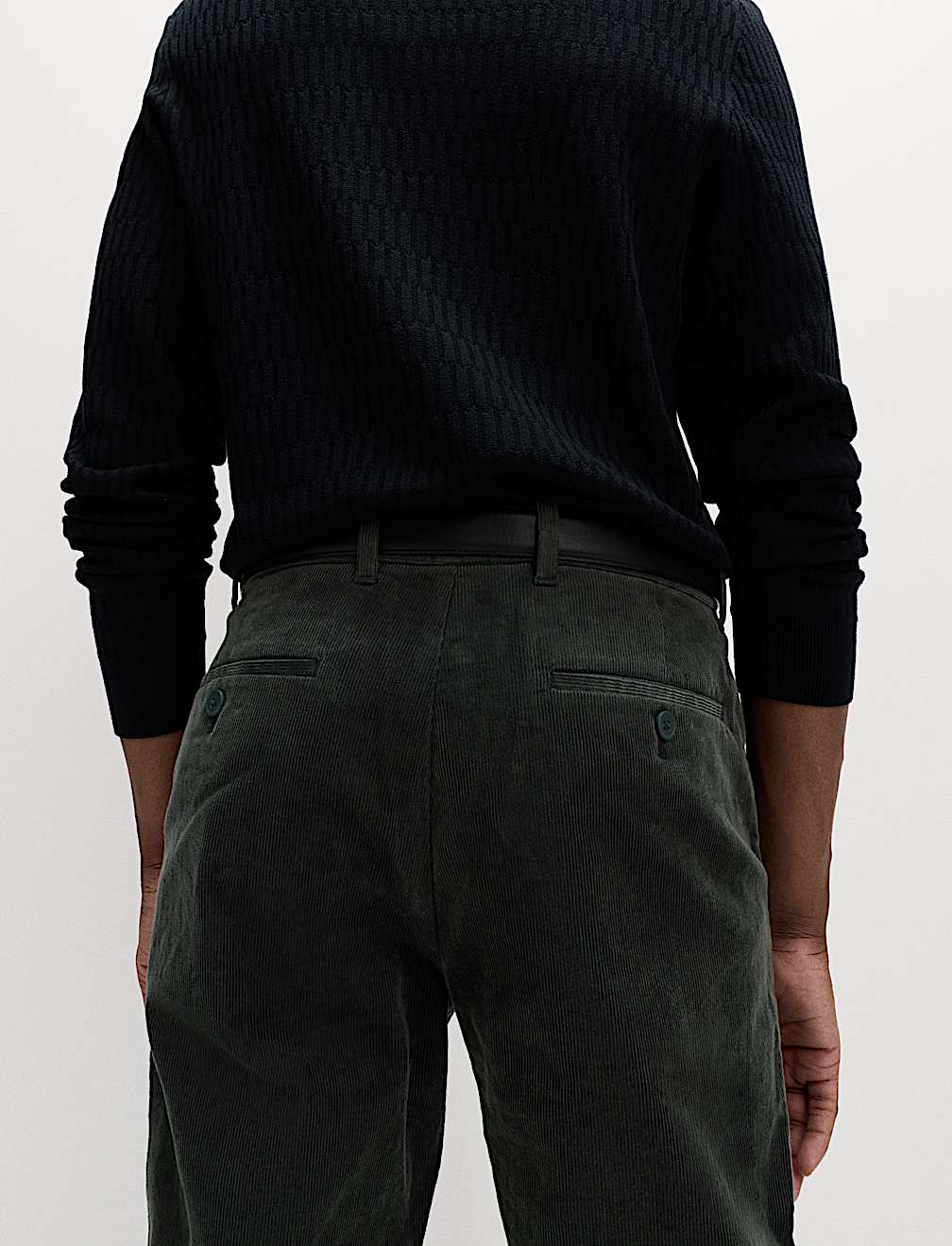 Regular Fit Corduroy Stretch Chinos