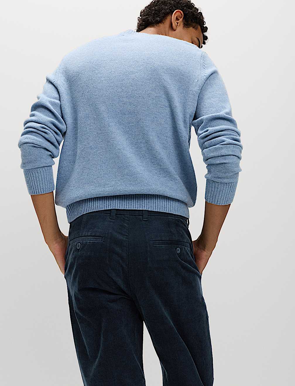 Regular Fit Corduroy Stretch Chinos