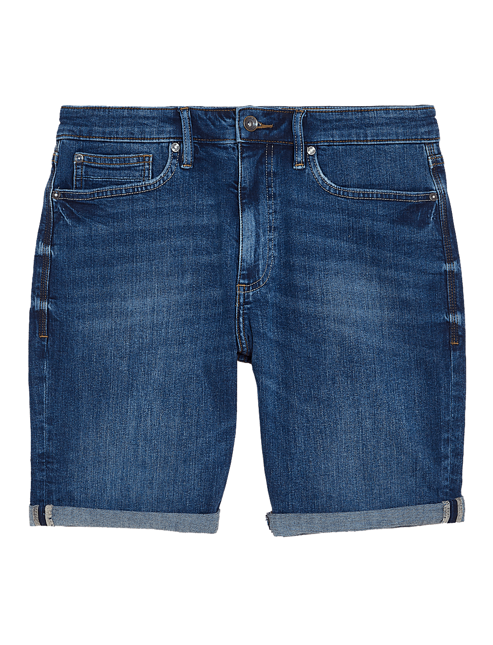 Buy Stretch Denim Shorts at Marks & Spencer