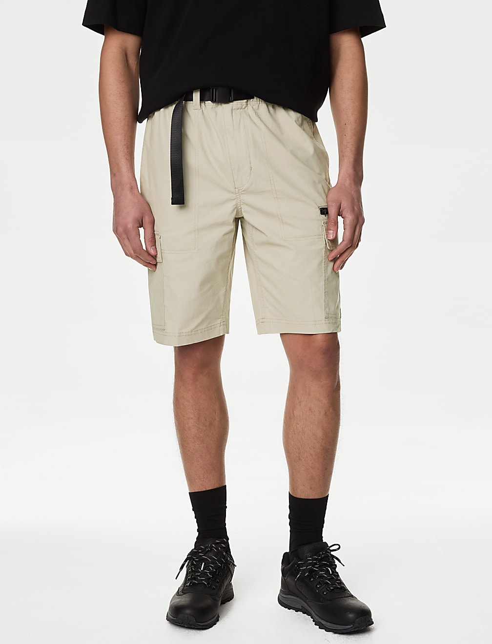Belted Cargo Shorts with Stormwear™