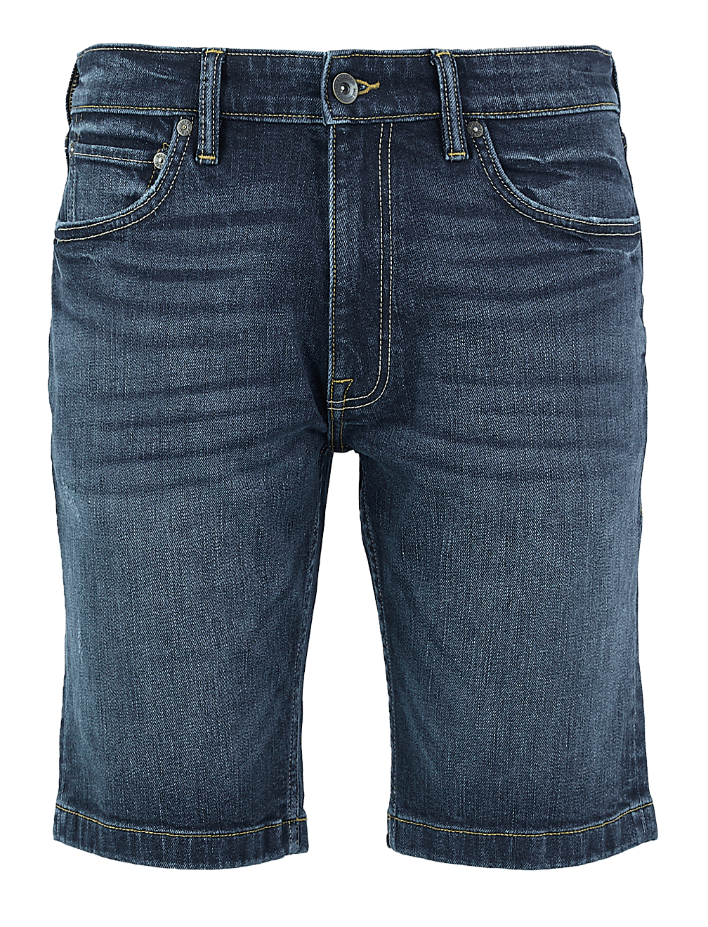 Slim Fit Organic Cotton Stretch Denim Shorts