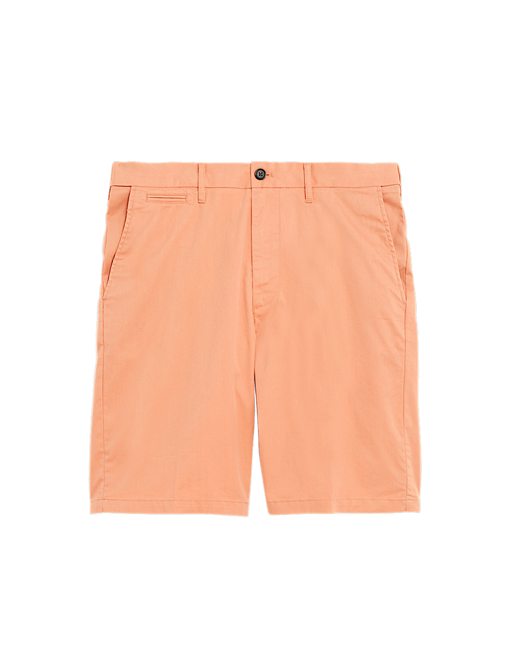 Cotton Mix Plain Regular Fit Chino Shorts