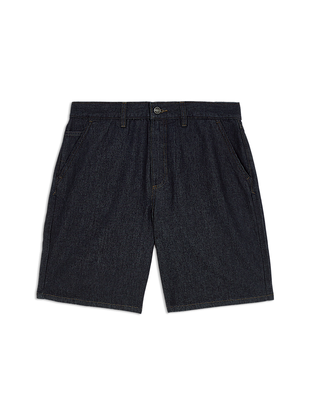 Straight Fit Lightweight Denim Shorts