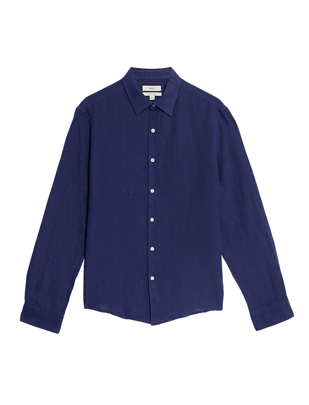 Regular Fit Pure Linen Shirt
