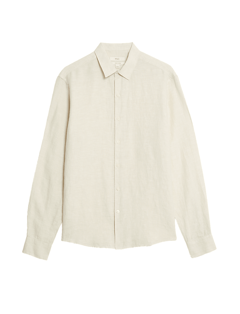 Regular Fit Pure Linen Shirt