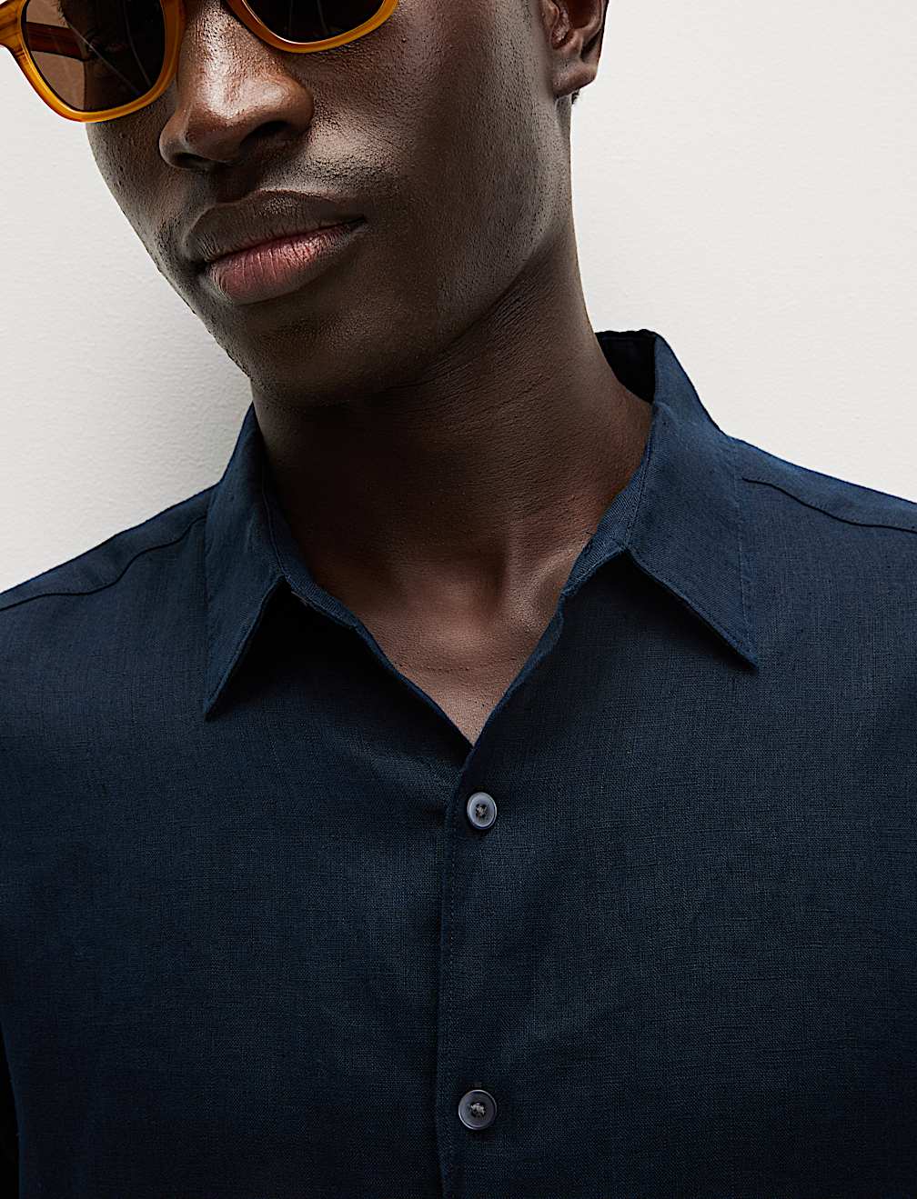 Regular Fit Pure Linen Shirt