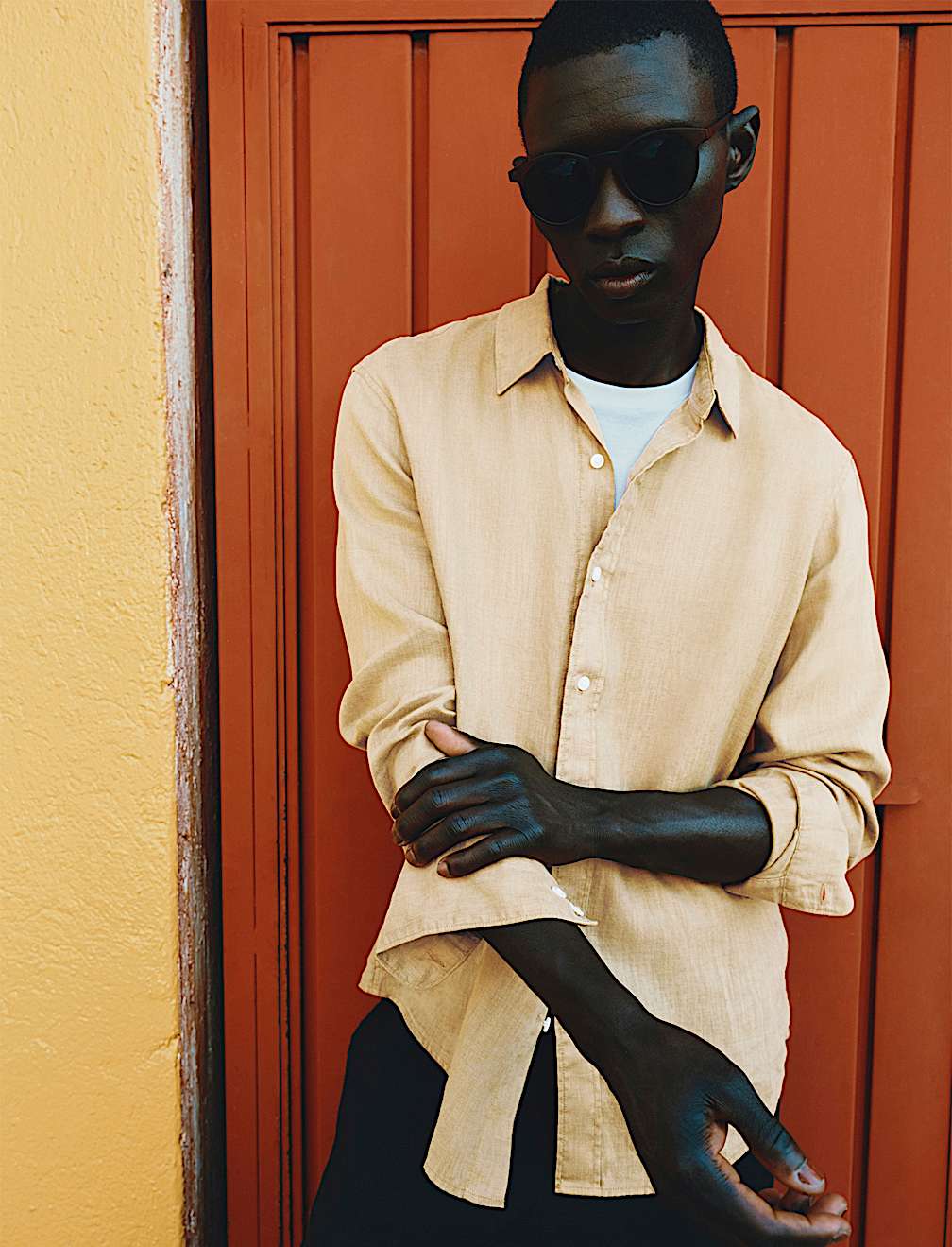 Regular Fit Pure Linen Shirt