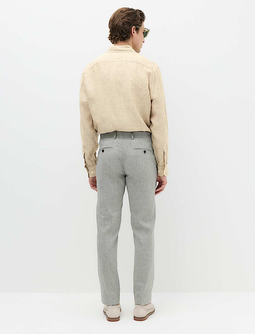 Regular Fit Pure Linen Shirt