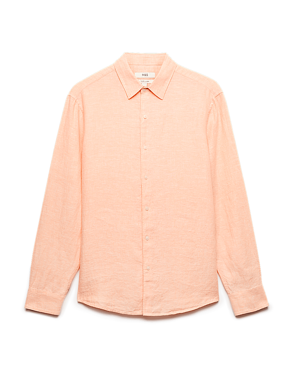 Regular Fit Pure Linen Shirt