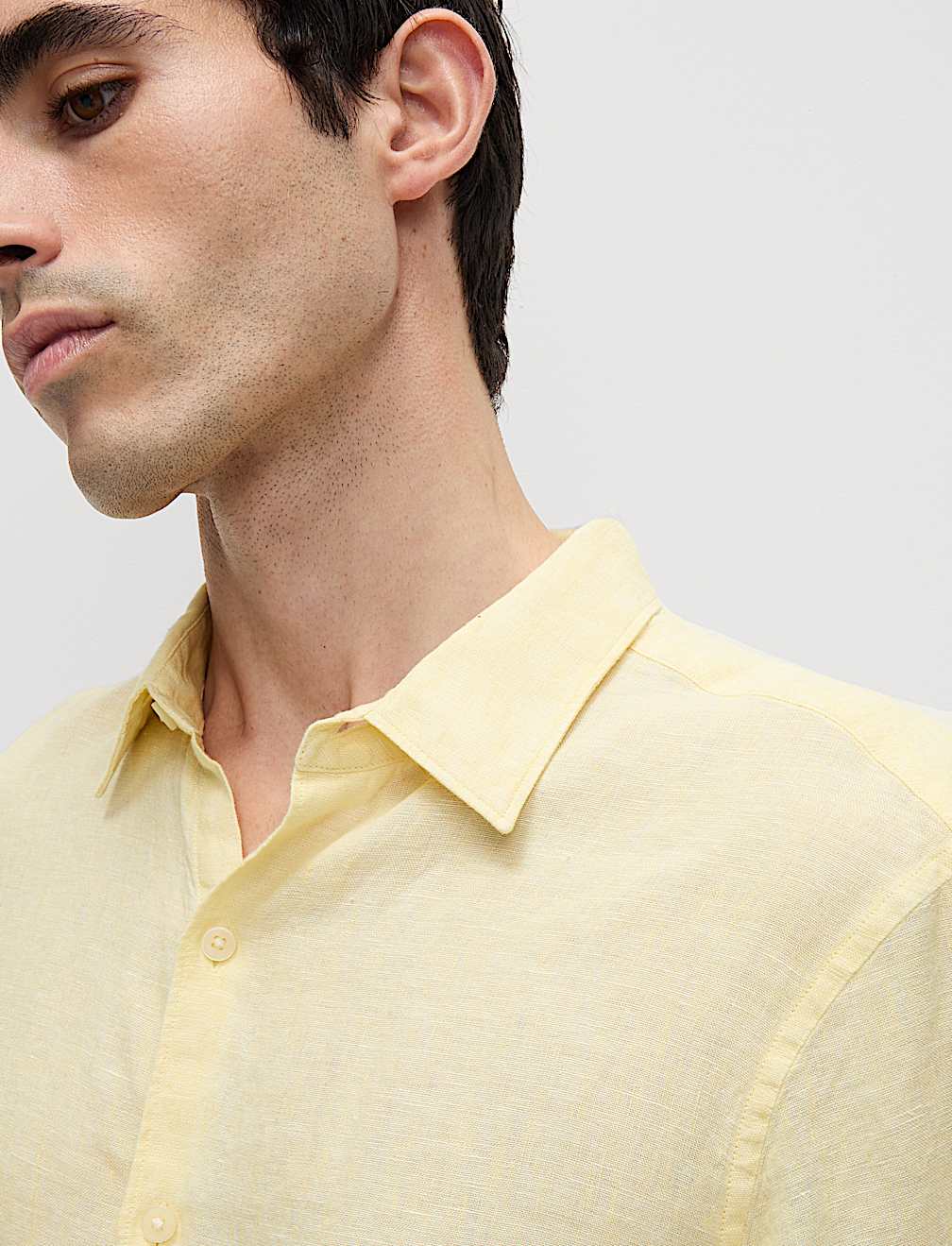 Regular Fit Pure Linen Shirt