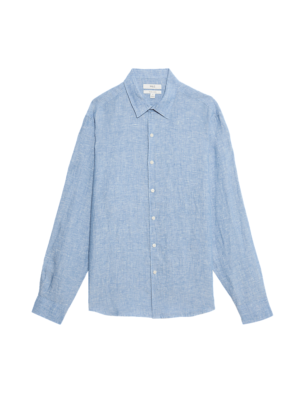 Regular Fit Pure Linen Shirt
