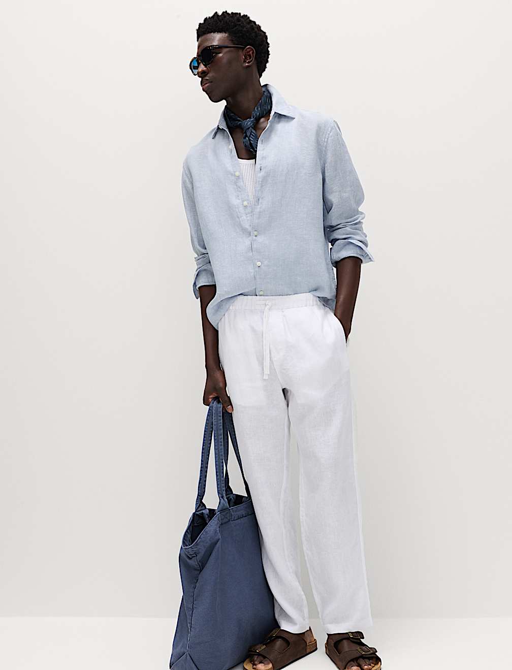 Regular Fit Pure Linen Shirt