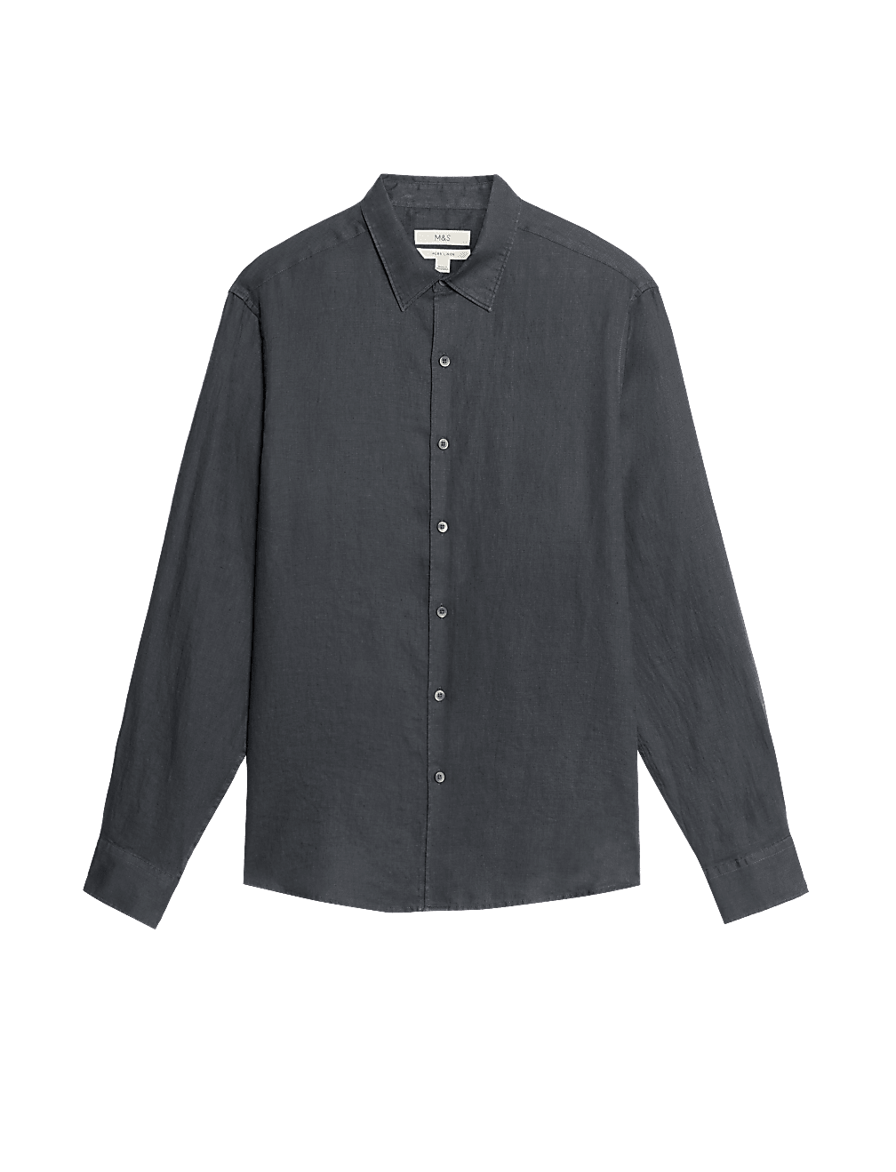 Regular Fit Pure Linen Shirt
