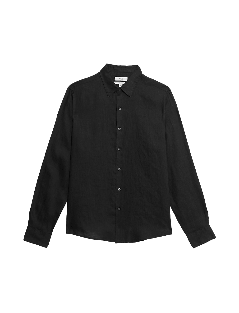 Regular Fit Pure Linen Shirt